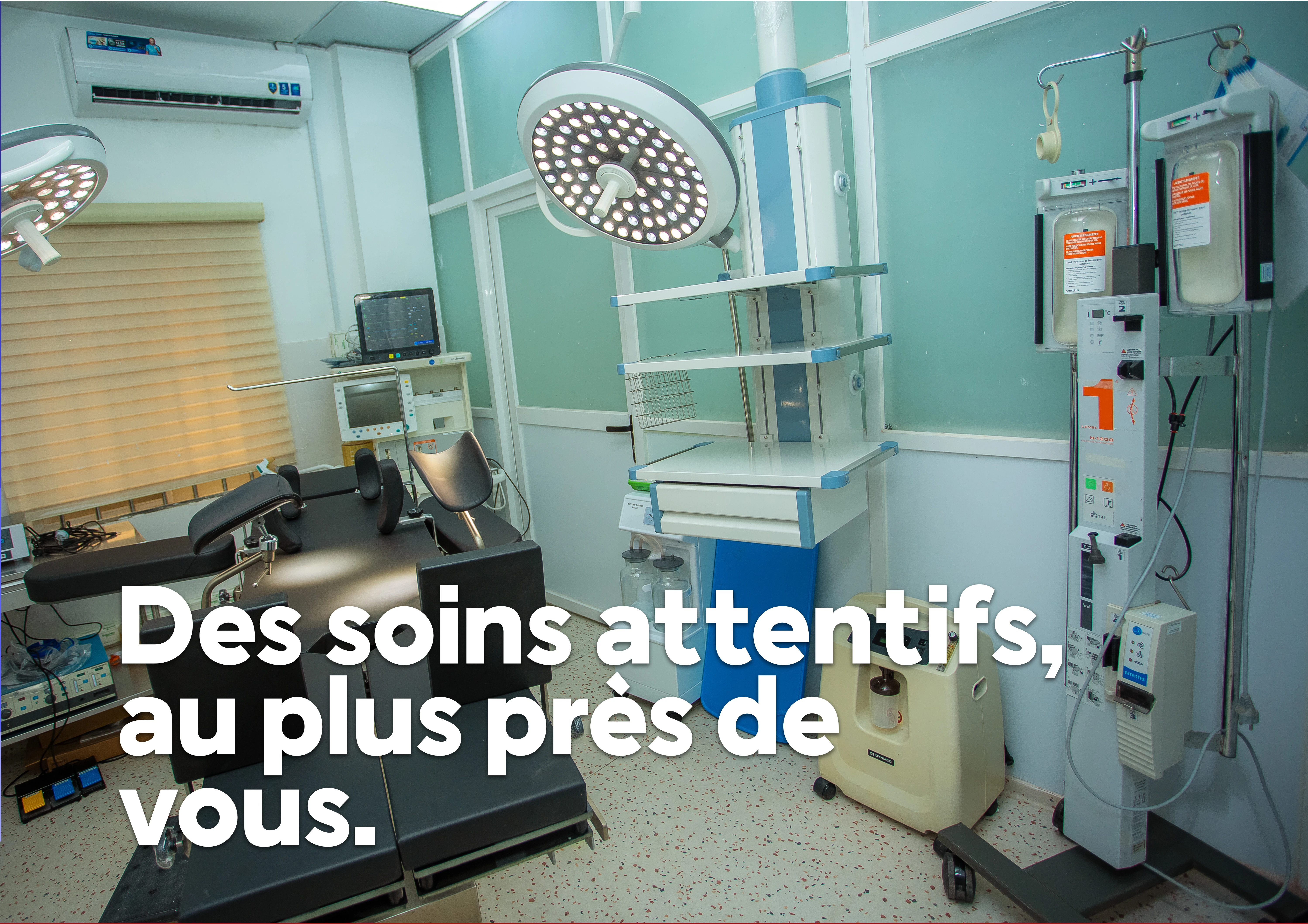 Salle de soins de l'Hôpital Nomargueri